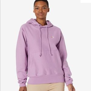 Pink champion hoodie